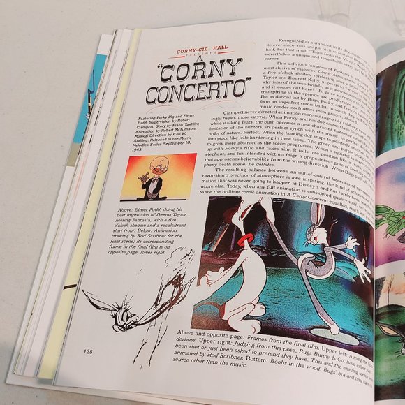 Vtg 1990 Bugs Bunny~ Fifty Years and Only One Grey Hare Book - Picture 10 of 12